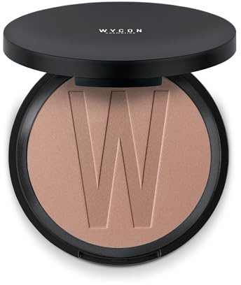 WYCON cosmetics BRONZING POWDER maxi terra abbronzante compatta specifica per scolpire il viso (102 medium dark)