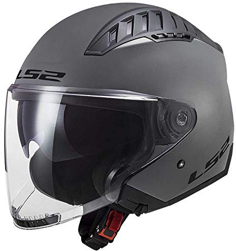 LS2, Casco Moto Jet Copter Solid Nardo Grey, L