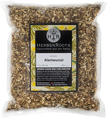 Alantwurzel 1000g • Atem Kräuter-tee • Erste Wahl • hoher Wirkstoffanteil • ähnlich Schwedenkräuter • HerbsnRoots