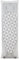 EDLE Ironing board dust cover, ironing board storage bag, transparent, waterproof, foldable (Size : 141 * 46cm)