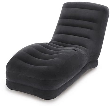ZMIN Aufblasbarer Stuhl, aufblasbare Couch für Camping, Outdoor, Wandern, Picknick, Hinterhof, aufblasbare Liege, einfach aufzublasen,A,170 * 86 * 94CM