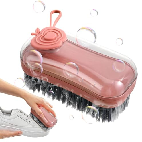 Dish Scrubber with Soap Dispenser, Dish Brush with Soap Dispenser - Safe Dishwashing Brush | Clothes Brush Scrubber for Dishes, Pots, Household Cleaning Brushes, Kitchen Cleaning Brushes