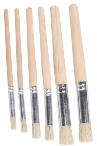 PLAFOPE Holzmalerei Borstenpinsel-Set Für Ölmalerei Mit Hochwertigen Pinseln Für Anfänger Und Künstler Zum Malen Und Zeichnen