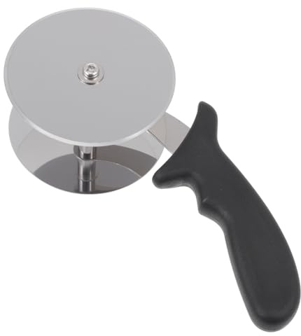 WEKADRIN 1pezzi Rotella Pizza Con Manico in Acciaio Resistente Utensile Durevole Per Tagliare La Pizza Pratico Gadget Da Cucina