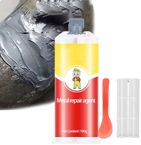 Soudure à Froid Metal,Pâte Réparation en Métal,Magic Welding Glue,Colle Metal Extra Forte,Soudure Magique Colle, Colles Époxy Métal,pour Réservoirs Carburant,Plomberie