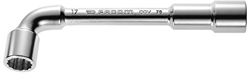 FACOM 76.13PB Clé à pipe - Profils 12 pans x 6 pans - 13 mm