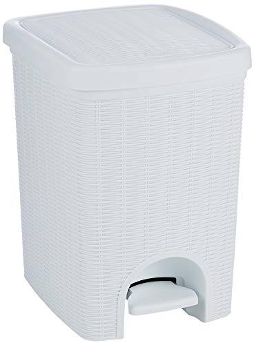 PATTUMIERA LITRI 20 CON PEDALE EFFETTO RATTA MISURA 31X27 H39