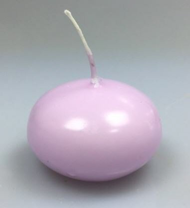 Unbekannt Kerzen, Schwimmkerzen Flieder 2,4 x 6 cm, 20 Stück