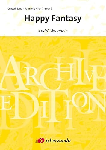 André Waignein-Happy Fantasy-Concert Band/Harmonie/Fanfare-SCORE
