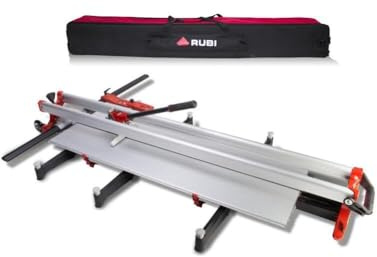 RUBI | Manual Tile Cutter TZ -1550 | Professional Ceramic Tile Cutter Ideal For Intensive Cutting up to 61 1/16 | Robust Chassis Guides and Breaking System