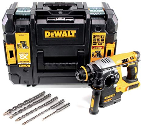 DeWalt DCH 273 NT Akku Kombihammer 18V 2,1J SDS-Plus Brushless + TSTAK + 5x Hammerbohrer - ohne Akku, ohne Ladegerät