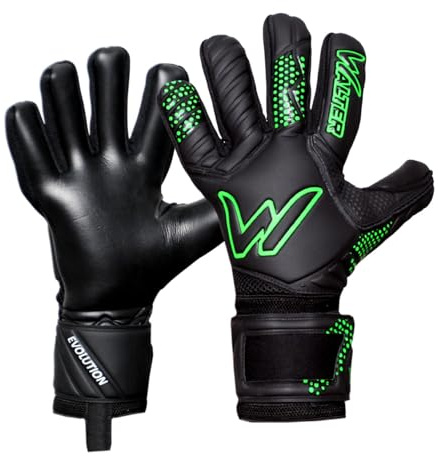 WALTER GUANTI DA PORTIERE MODELLO EVOLUTION (10, BLACK-GREEN)