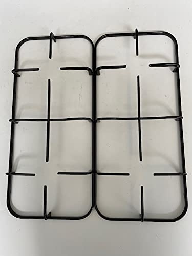 COMPATIBILE CON Nardi Kit 2 griglie in ferro smaltato nero lucido 456 x 213 mm. per cucina piano cottura 4 fuochi a gas - P3651/2KIT