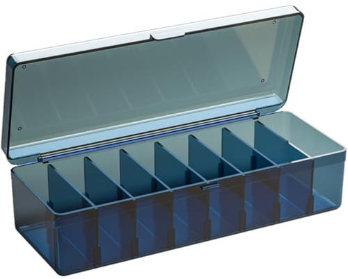 SECFOU 2piezas Caja Organizadora De Cables USB Almacenamiento De Cargadores y Accesorios Diseño Compartimentos Material Pet Transparente para Escritorio y Oficina