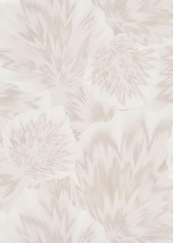 Erismann 10402-14 Spotlight 2 Papier peint intissé Motif feuilles Beige métallisé brillant