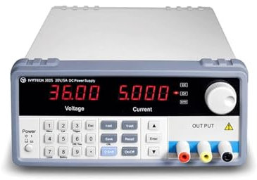 Fuente de alimentación de CC variable de alta prec Profesional programable corriente continua Fuente de alimentación de banco 3 6V 10A 60V 5A Fuente de energía regulada regulada digital de la conmutac