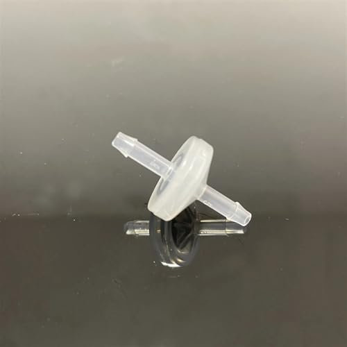 SFJSFIMQ 100 pièces 1/8 u2018 'diaphragme Basse Pression clapet Anti-Retour Air Plastique clapets Anti-Retour hydrauliques(Three Sixteenth inch)