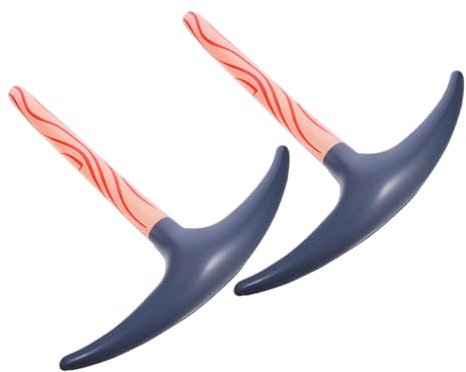Warmhm 2stücke Aufblasbares Pickaxe Spielzeug PVC Party Requisiten Für Halloween Und Kindergeburtstage Lustige Deko Und Geschenke Für Verschiedene Anlässe Fördert Hand-Augen-koordination