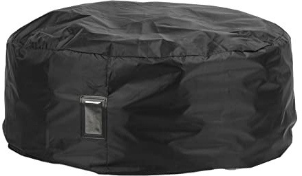 Miosugo 29 * 66cm Reifendeckel Universal,wasserdichte Reserveradabdeckung,Multifunktionale Reifensäcke,Reifenaufbewahrungstasche für Wohnmobile,Reifenschutz für LKW und Anhänger (Schwarz)