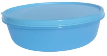 Tupperware Sommer Drops Schüssel mit Deckel auslaufsicher Hitparade Frischedrop Frischhaltedose hellblau 1,0 Liter 1000ml