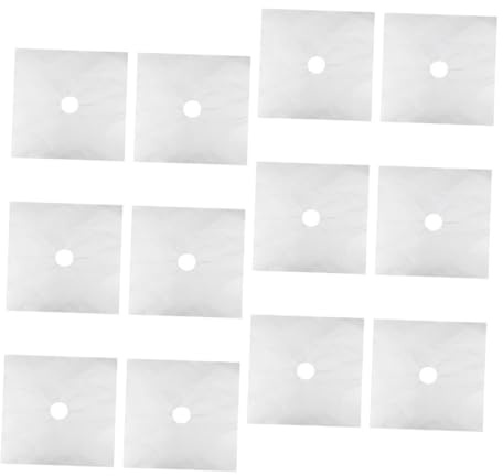 TEHAUX 12pcs Non-stick Heat Resistant Stove Burner Covers Gas Hob Range Protectors Oil and Stain Resistant Gas Stove Protectors for Kitchen Cleanliness