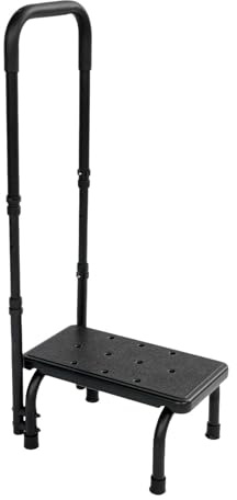 Scaletta Struttura Resistente | Regolabili in Altezza e Portata Elevata,Scaletta per Cucina e Bagno, Ideale per Vasca Doccia Armadio,Per Casa Cucina Doccia Camera da Giardino Adulti e Anziani Gravidan
