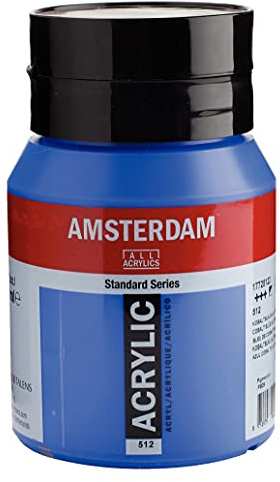 Amsterdam Standard Series Acrylfarbe Flasche 500 ml Kobaltblau (Ultramarin) 512 (17725122)