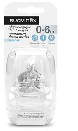 Suavinex 8426420028554 Tettarella Anatomica in Silicone