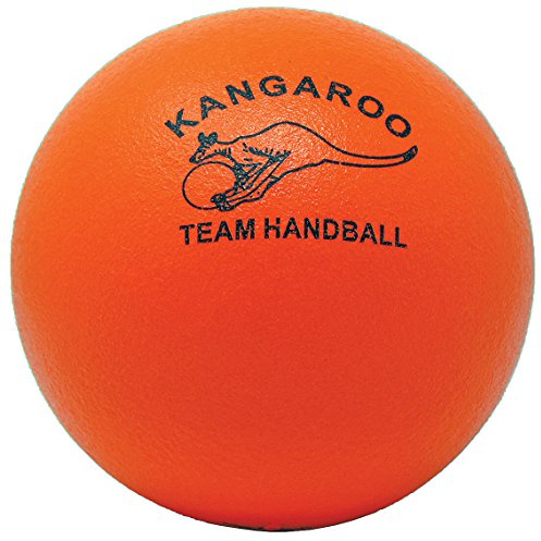 Great Lakes Sports Foam Team Handball with a Super-Grip-Able Bright Orange Cover