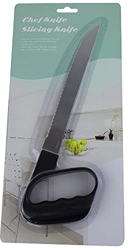 Skivkniv, rostfritt stål, svart, Mobiclinic