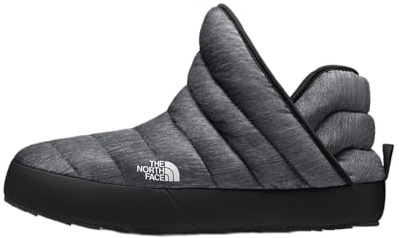 The North Face Thermoball Trac Winter Bootie, Phantom Gy HTH PRT/TNF Blk, 8