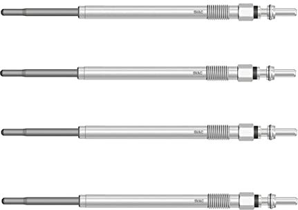 4 x Heizungs-Glühkerzen, kompatibel mit (Diesel) Citroen-Relais, Fiat Ducato, Iveco Daily/MASSIF, Peugeot Boxer 5960A4, 27600323, 5960A3