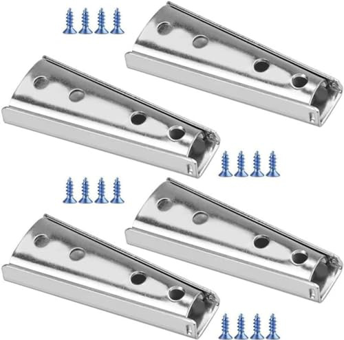 4 Sets Furniture connectors, Diagonal Bolts, Sofa Fixing Bolts, Furniture Hardware Accessories, Sofa Buckle, Sofa Latch, Sectional Sofa Connector, Bed Frame Accessories(Length 120MM)