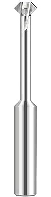 WZFC 90 Degree Front Back Deburrer Double Angular Chamfering Cutter Inner Chamfer,D4x16xD2.4xD4x50