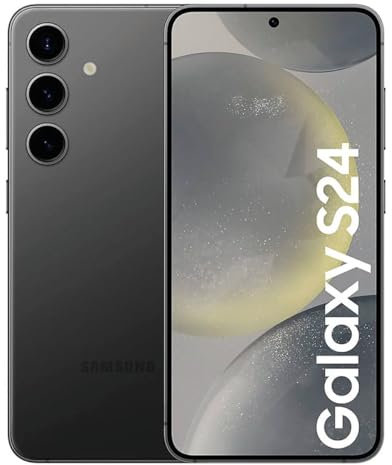 Samsung Galaxy S24 128GB Onyx Black Dual Sim (Single sim+ e-sim) Unlocked (Renewed)