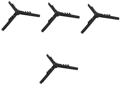 INOOMP 4pcs Folding Gas Canister Stand Lightweight Tripod Stabilization Bracket for Outdoor Camping Hiking and Cooking Fit for Gas Tanks