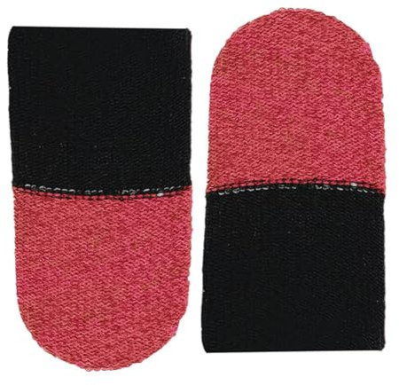 Buerfu Mobile Game Finger Sleeve, Sweat Proof Breathable Finger Sleeve Gloves - Gamer Gloves for Mobile Phone Games, Game Artifact, Game Accessories