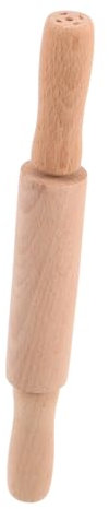 VICASKY Wooden Rolling Pin Mini for Boys and Girls Baking Craft Modeling Clay Easy Handling