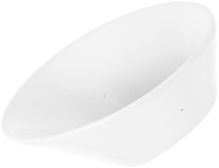 VALICLUD Bol Salade Céramique Biseauté Petit 15,9x13,4x7,3 Cm Bol Multifonctionnel en Céramique Lisse Réutilisable Cuisine Fruits Desserts Snacks Set Unique