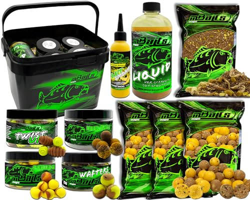 Magic Baits Premium Session Set Boilies Pop Ups Dip Liquid Stick Mix Wafter Hook Baits Boilieset Karpfenboilies Karpfenköder Carp Baits Angelköder