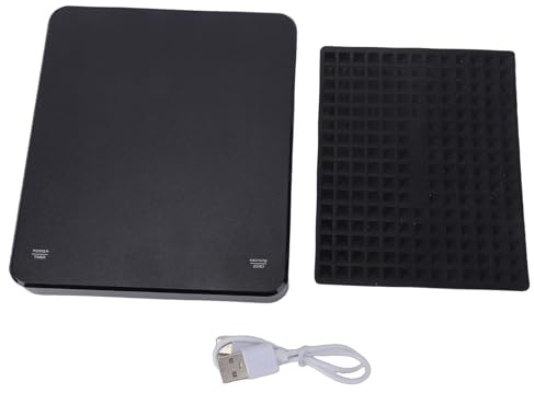 Haofy Balance à café 0,1 G Balance de Cuisine Numérique de Haute Précision avec Batterie Rechargeable USB C et écran LCD rétroéclairé pour la Cuisson et la Préparation du café