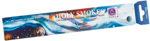 Vanille - Räucherstäbchen aus Indien - Holy Smokes - Blue Line 10g