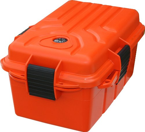 MTM Survivor Boîte étanche avec joint torique - Orange - Taille L