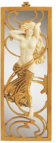 Design Toscano Pariser Salon, Art Nouveau Spiegel