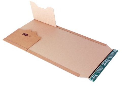 progressPACK Universal-Versandverpackung Premium PP B02.08 aus Wellpappe, DIN A4, 300 x 220 x bis 80 mm, 20-er Pack, braun, P2-5938