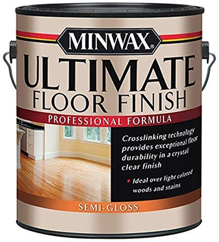 Minwax Ultimate Floor Finish, One Gallon, Clear Semi-Gloss