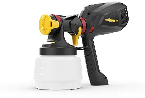 WAGNER Universal Sprayer W 575 FLEXiO - Electric Paint Sprayer for Wall & Ceiling/Wood & Metal paint - interior and exterior usage, covers 15m² - 6 min, 1300 ml/ 800 ml capacity, 630 W, black