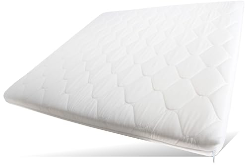 Baby Laufgittermatratze Bäri | Baby Matratze Laufgitter 75x100cm & 100x100cm, Dicke 6 cm | Laufstallmatratze Microfaser-Bezug abnehmbar & waschbar | Hochwertige Kaltschaumstoffmatratze