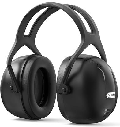 Dr.meter Cuffie Antirumore per Lavoro, SNR 35dB Cuffie Antirumore per Ambito Lavorativo per uomini e donne dai rumorosi eventi sportivi, aeroporti, concerti e fuochi d'artificio