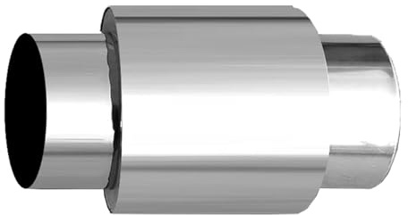 Clapet anti-retour de tuyau de poêle, clapet anti-retour de tuyau d'échappement de fumée en acier inoxydable, adaptateur de tuyau d'échappement de poêle 50 mm/60 mm/70 mm, clapet anti-retour anti-re